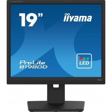 iiyama ProLite B1980D-B5 computer monitor 48.3 cm (19") 1280 x 1024 pixels SXGA LCD Black