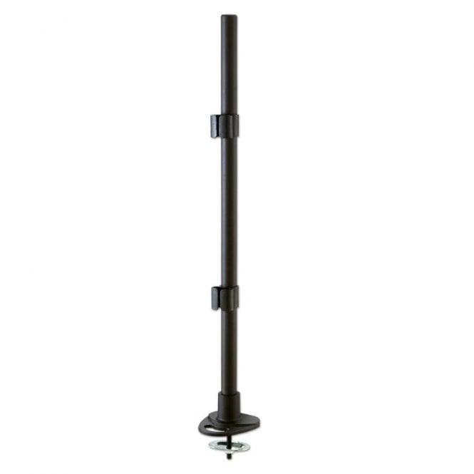 Lindy Lindy  700mm Pole with Desk Clamp and Cable Grommet, Black