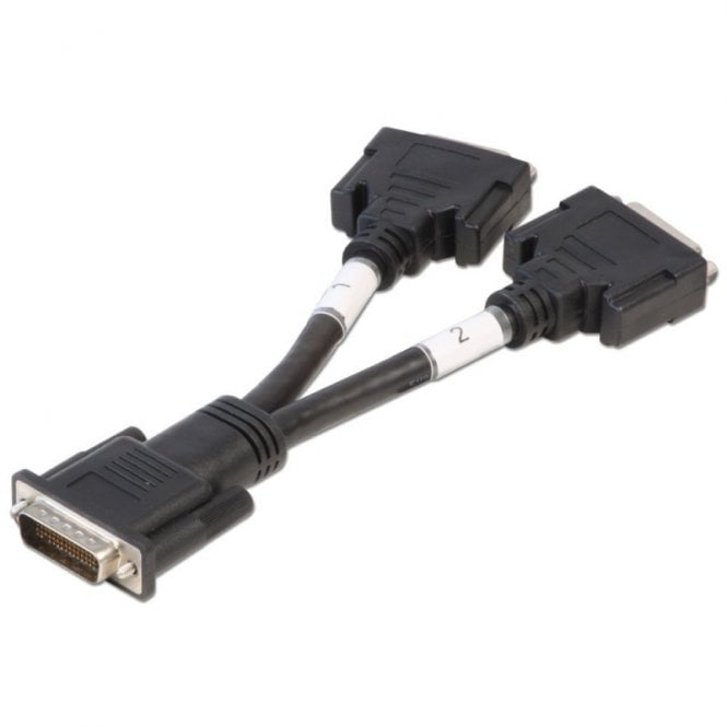 Lindy Lindy  DMS 59 Male to 2 x DVI-I Female Splitter Cable