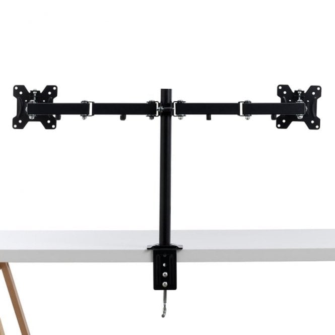 Lindy Lindy  Dual Display Bracket with Pole and Desk Clamp