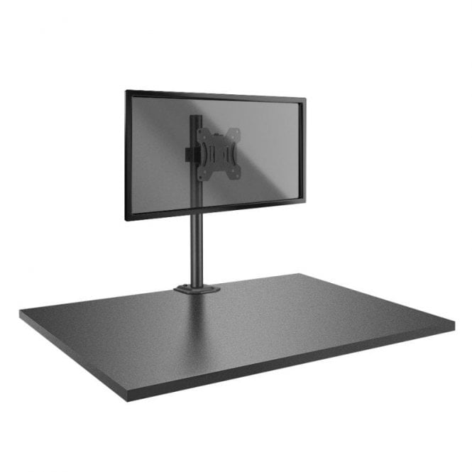 Lindy Lindy  Single Display Short Bracket with Pole and Desk Clamp