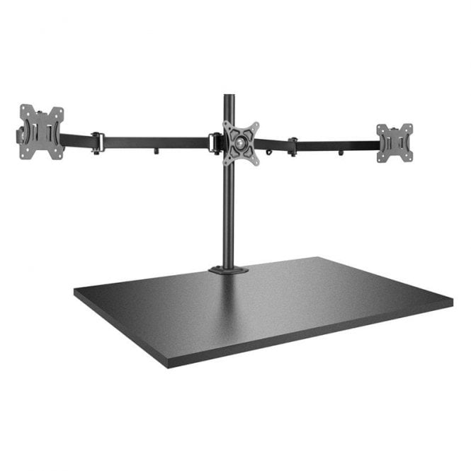 Lindy Lindy  Triple Display Bracket with Pole and Desk Clamp