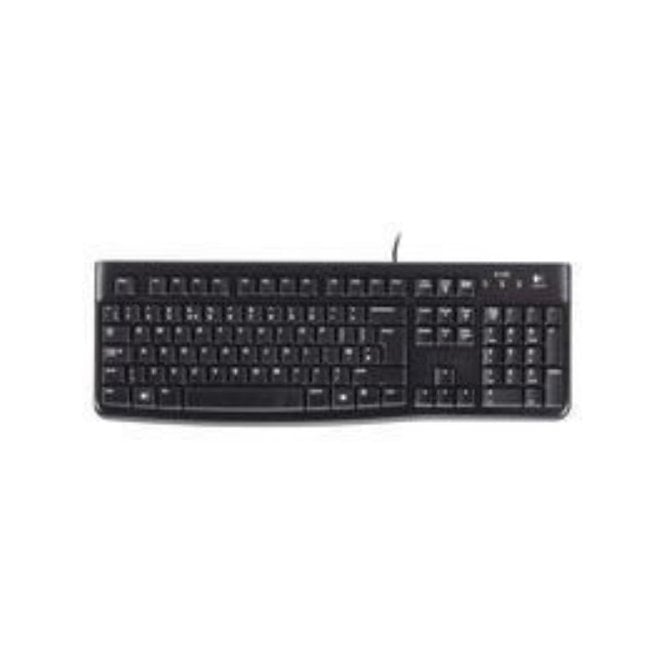 Logitech Logitech  K120 USB QWERTY UK English Black