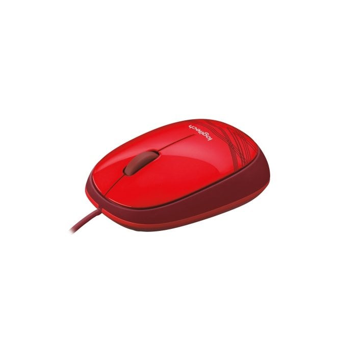 Logitech Logitech  M105 mice USB Optical Ambidextrous Red