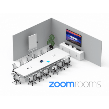 Logitech Room Solution for Zoom - Medium Bundle with Tap Cat5e - TAPRALZOMINT/2