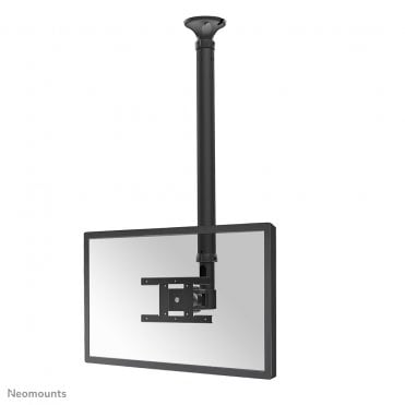 Neomounts by Newstar by Newstar monitor ceiling mount - 12 kg - 25.4 cm (10) - 76.2 cm (30) - 75 x 75 mm - 200 x 100 mm - 0 - 180°