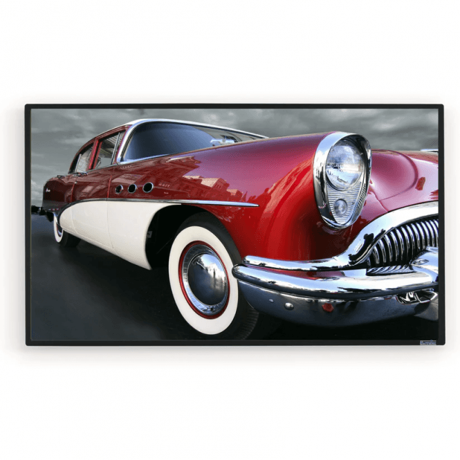 Sapphire Sapphire  Grey Fabric Slim Bezel Fixed Frame Screen 2656 x 1494mm 16:9 Projection Screen