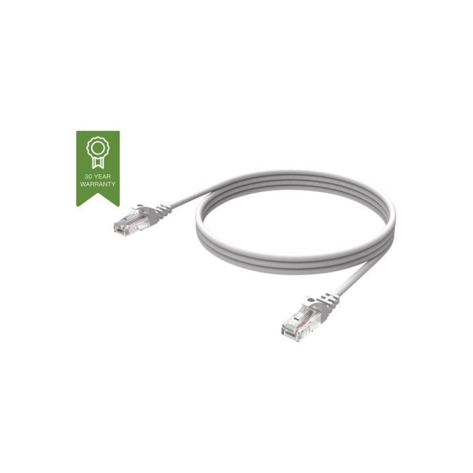 Vision Vision  1m White CAT6 UTP cable - TC1MCAT6