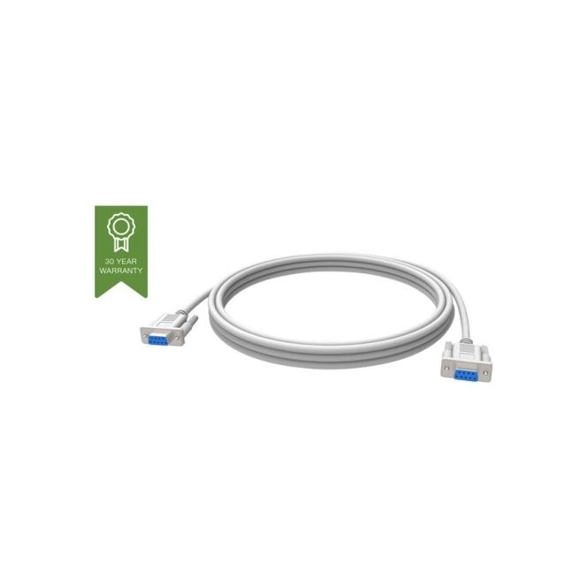 Vision Vision  5m White RS-232 Serial cable - TC5MS